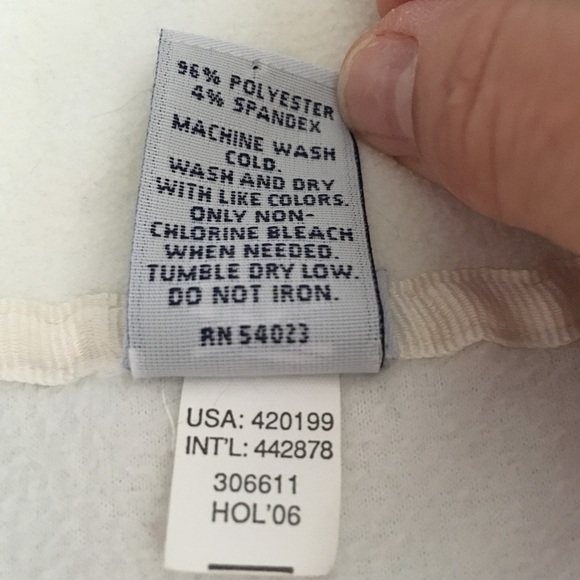 Snow-white thin fleece long-sleeve top - Picture 2 of 5